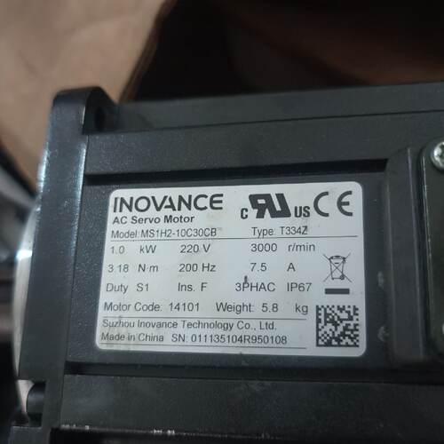 溢价-INOVANCE伺服电机 MS1H2-10C30CB