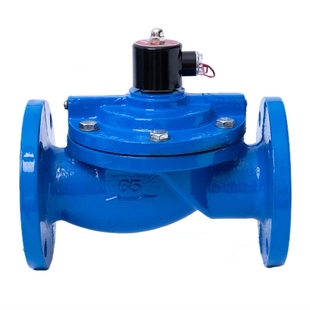 DF铸铁法兰24V220V常闭ZCS电磁阀喷淋先导式水阀防爆DN50 100 200