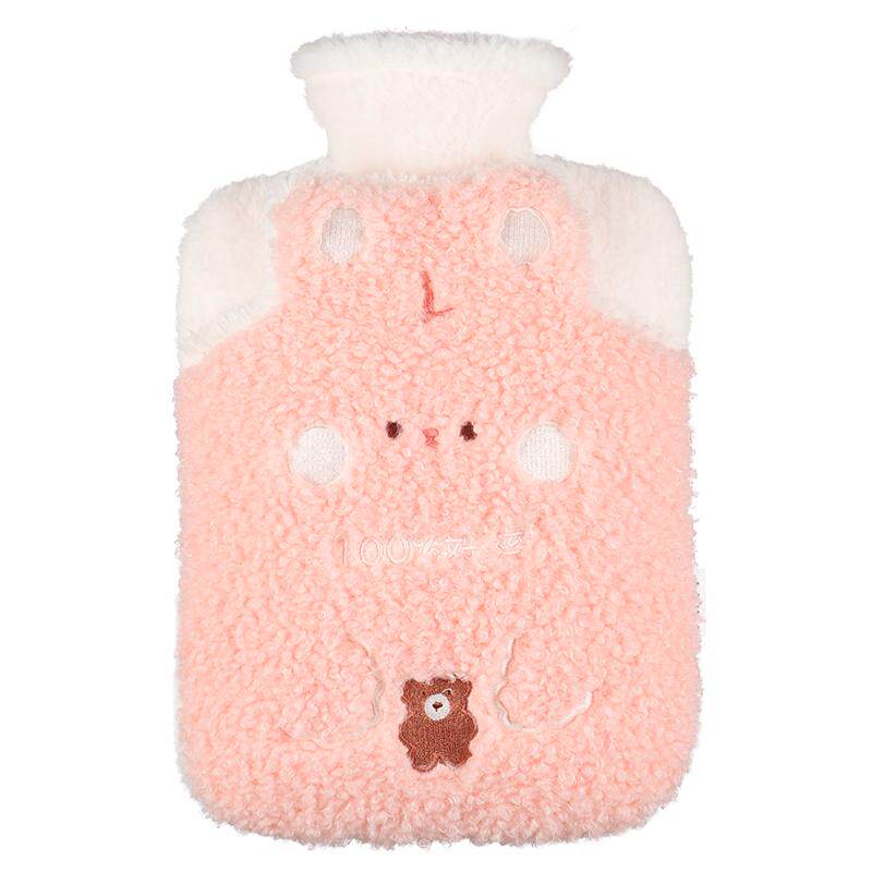 可插手毛绒热水袋注水暖水袋