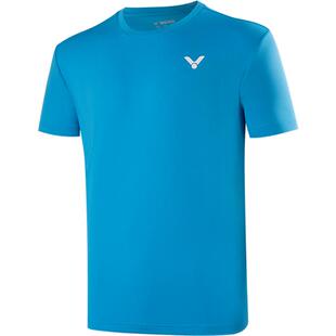 正品VICTOR胜利羽毛球服装男女威克多训练系列针织T恤多色T-30030