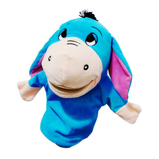 手偶玩具动物手套可张嘴安抚玩偶腹语嘴巴能动毛绒娃娃布偶幼儿园