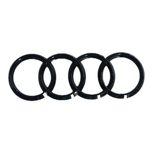 新款奥迪quattro中控四驱后尾标A4A6L黑色红色夸戳运动贴改装车标