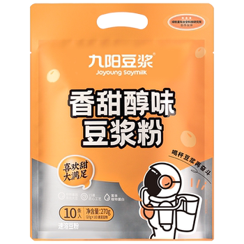九阳豆浆香甜豆浆粉10条*27g券后16.9元包邮