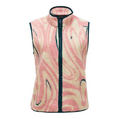 Peak Performance壁克峰Graphic户外女子保暖舒适叠穿抓绒马甲