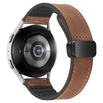 适用华为GT6手表表带疯马皮柔软