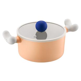 乐扣乐扣泡泡奶锅辅食宝宝小汤锅家用煎锅煮面不粘平底家用一人食