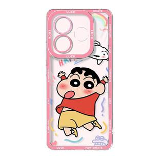 适用于红米note14pro+手机壳新款redmi全包防摔Note13透明turbo4prO蜡笔小新NOTE硅胶11pro+后盖12保护套9/10