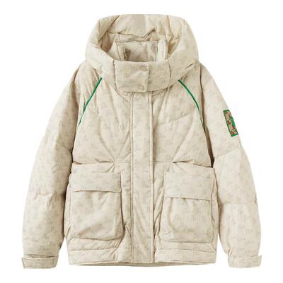 巴拉巴拉童装儿童羽绒服新冬装连帽男童女童保暖印花外套潮酷上衣