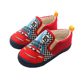 闪电麦昆小学生小汽车男童新款闪电汽车总动员板鞋舒适休闲鞋