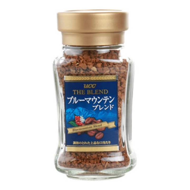 日本原装进口UCC BLUE mountain蓝山速溶咖啡牙买加颗粒瓶装/挂耳