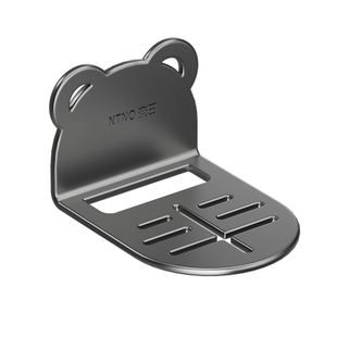 监控支架免打孔摄像头置物架壁挂路由器机顶盒托架室内外放置架子