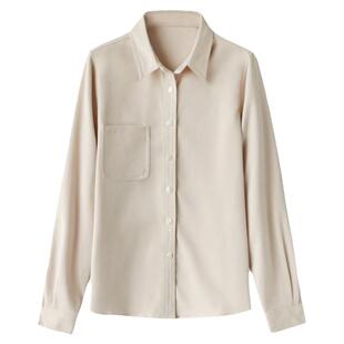 灯芯绒衬衫女2026年秋冬新款打底内搭叠穿加厚磨毛衬衣高级感上衣