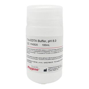 TE缓冲液 Tris-EDTA Buffer pH8.0 无菌 500mL  [PH0620 Phygene]
