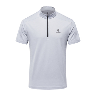 BLACKYAK/布来亚克 男士户外休闲短袖半拉T恤MVM265