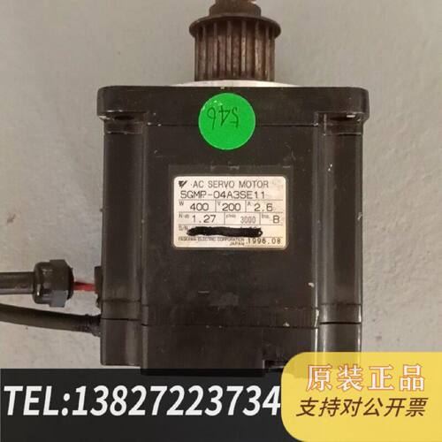 原装正品伺服电机SGMP04A3SE11400W200V现货议价