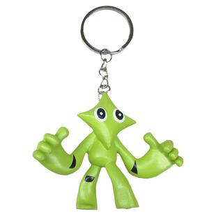 彩虹朋友伙伴公仔手办 roblox小蓝人绿色之友怪物游戏钥匙扣玩具