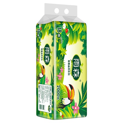 雨森卷筒纸餐巾纸家用纸巾实惠装4斤卫生纸手纸正品柔韧无芯加厚