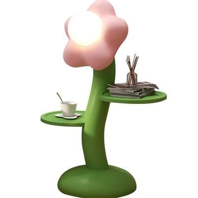 初晨落地置物灯可爱少女心客厅