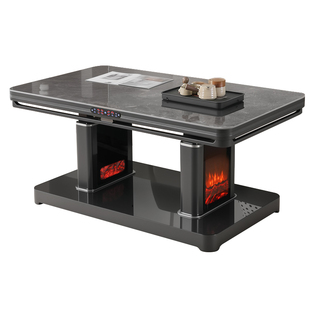 长虹升降取暖桌茶几一体烤火桌子家用长方形电暖炉2025新款电暖桌