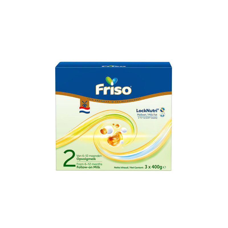 Friso/美素佳儿荷兰版原装进口配方婴幼儿奶粉2阶段官方正品1200g