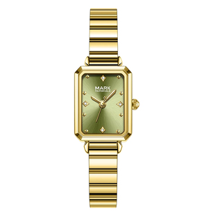 马克华菲薇薇安西太后方糖小绿表女士正品名表流行女款手表女学生