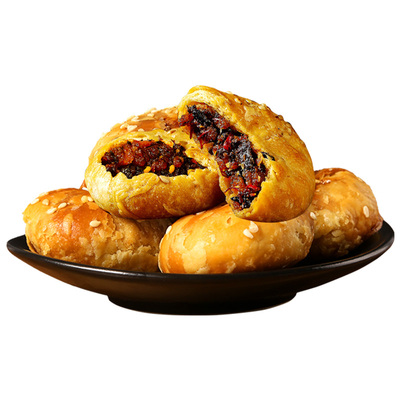 安徽特产黄山烧饼两种口味