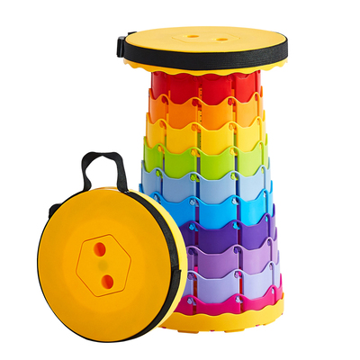 网红便携旅行可调节火车马扎凳