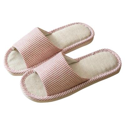 10双亚麻拖鞋一次性室内家居待客