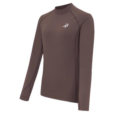 摆动者长袖女子半高领运动跑步秋