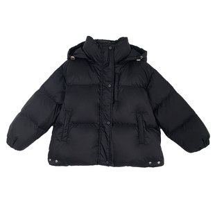 羽绒服冬季女童2025新款儿童加厚杜邦三防免洗90白鸭绒保暖外套潮