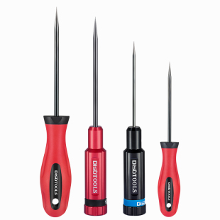 锥子针形实心精钢尖锥布料开孔锥diy手工补鞋缝纫打洞锥皮革钻孔