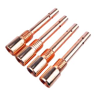 气保焊枪配件纯紫铜CO2 国焱500A连接杆导丝杆 连杆 导电嘴接头