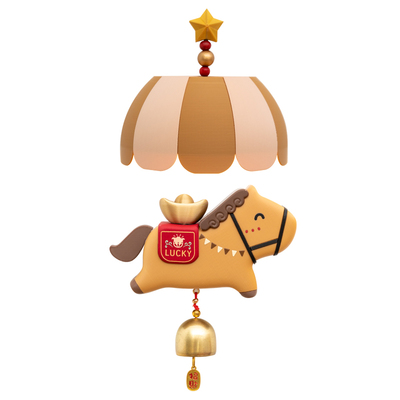 可爱入户门风铃挂饰灯磁吸冰箱贴