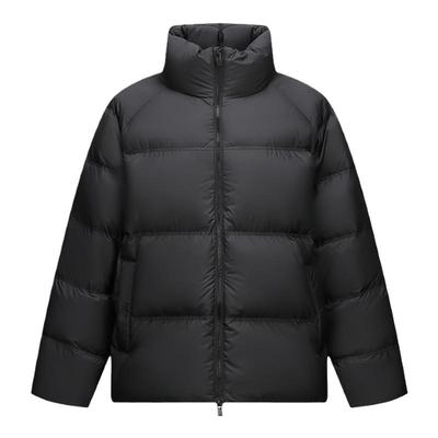 男女同款森马羽绒服女装男装24冬季新款三防情侣面包服黑外套加厚