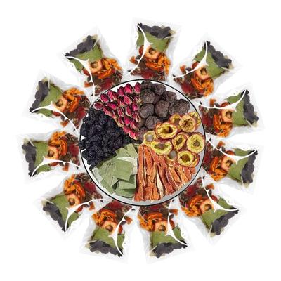 乌梅桑葚玫瑰山楂茶减肥茶减脂茶