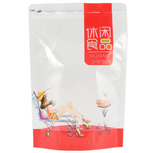 通用休闲食品包装袋干果瓜子糖果零食自封袋小吃透明塑料袋密封袋