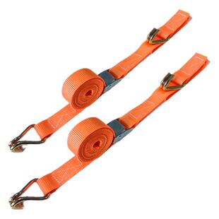 车载后备箱货物双丁钩收紧器带行李固定绑带捆绑带调节压扣货车