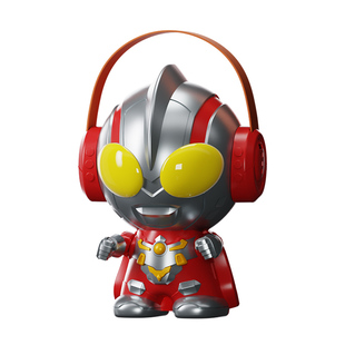 奥特话筒曼儿童麦克风音响一体唱歌机无线卡拉ok玩具男孩生日礼物