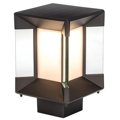 ume太阳能遥控柱头灯简约可调光