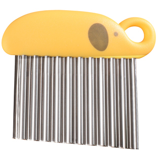 波纹刀狼牙土豆刀具商用切土豆波浪刀花式切薯条薯格切菜神器花刀