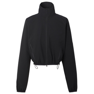 【solotex塔夫绸】VVNK JANE PLUS夏季新款半高领夹克外套女