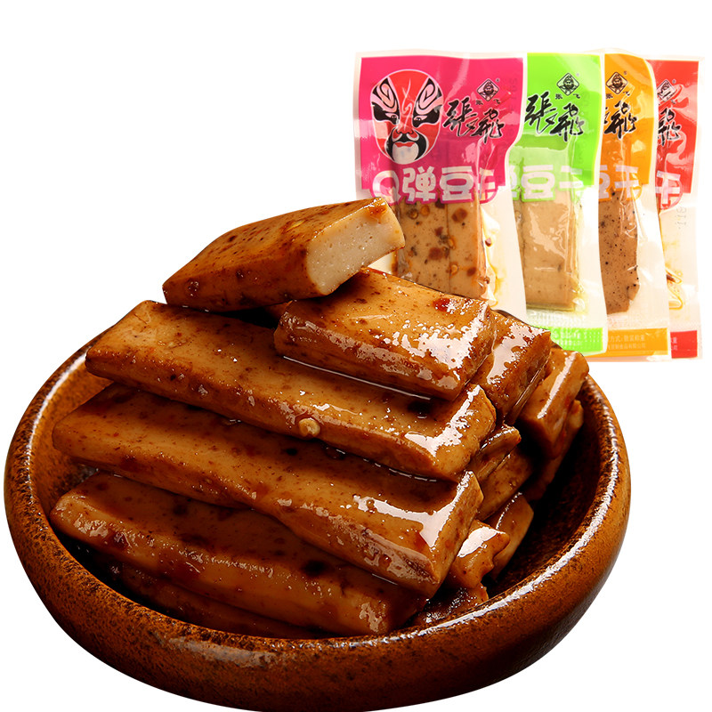 张飞豆腐干五香香辣Q弹豆干成都