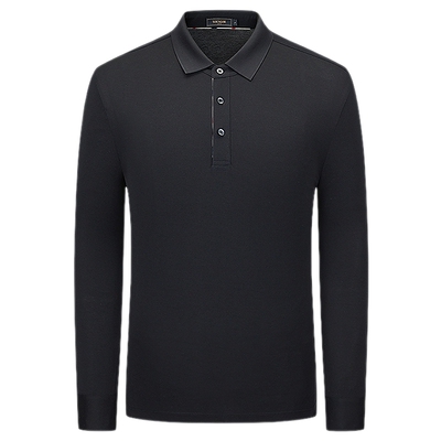 雅戈尔春季长袖POLO衫