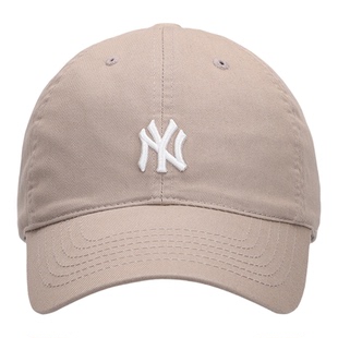 MLB正品鸭舌帽男女同款帽子NY刺绣小标棒球帽运动休闲帽3ACP7701N