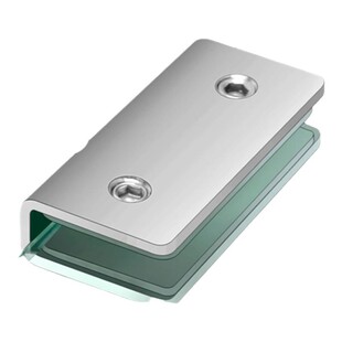 玻璃固定夹不锈钢加厚钢化玻璃固定卡扣卫生间浴室层板卡槽夹紧器