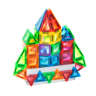 潘多象迷你磁力片便携口袋方块磁吸积木mini旅行儿童益智玩具拼图