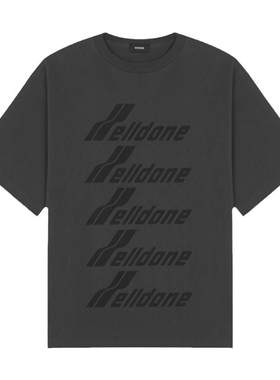 中性短袖WE11DONE印花
