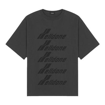 中性短袖WE11DONE印花