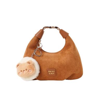 稻草人精致复古手拎包单肩斜挎包