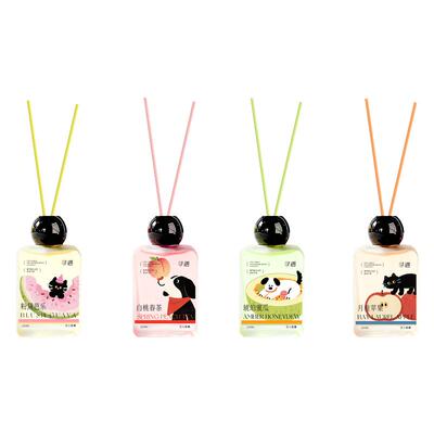 寻遇果蕴系列无火香薰家用卧室内苹果白桃香薰办公桌客厅果香摆件